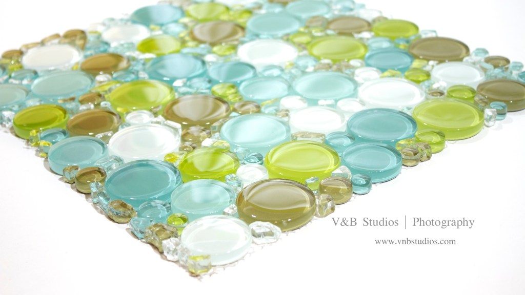 Bubble Glass Mosaic, 3&nbsp;Colors