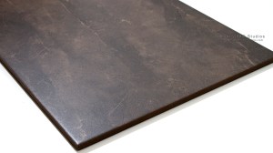 Quartz Vein Porcelain Tile from TileDaily, Dark Brown, Throughbody, Matte Surface