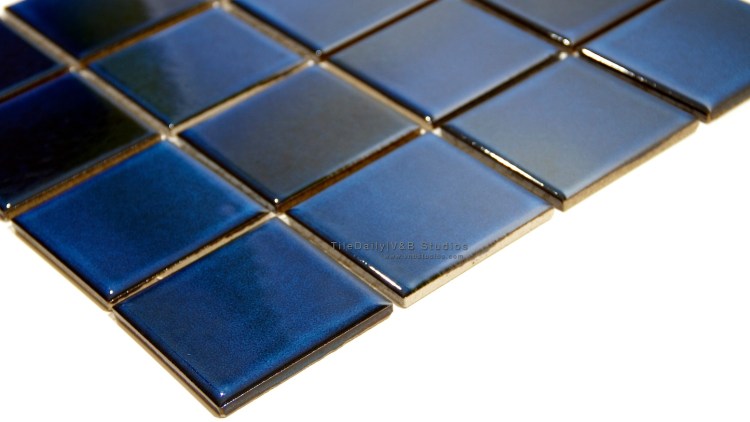 Midnight Blue Glaze Porcelain Mosaic