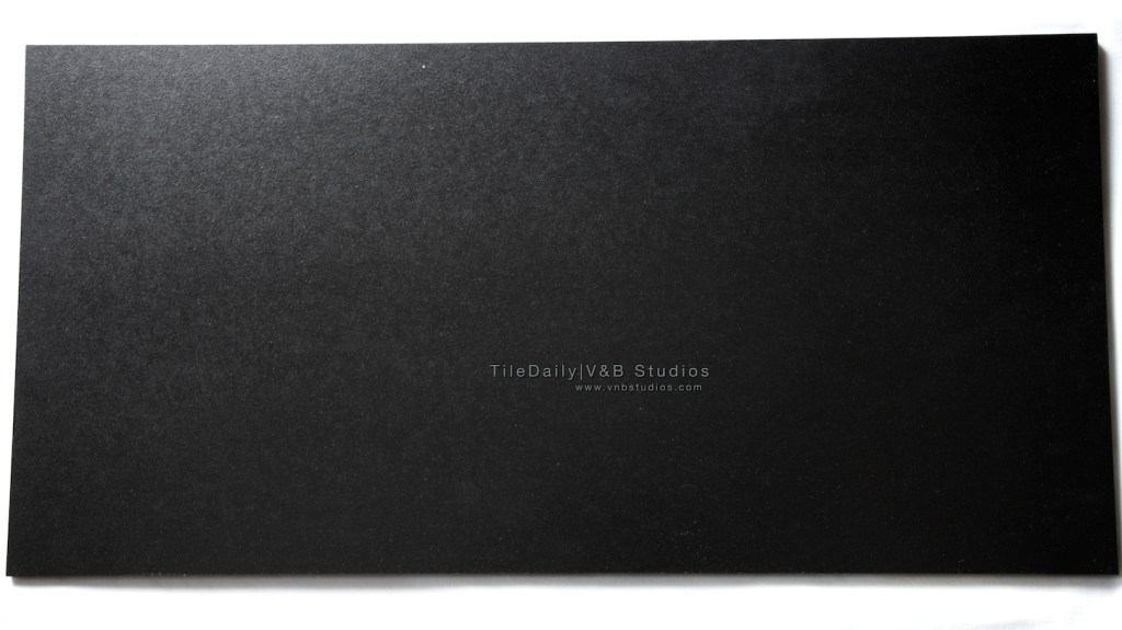 Matte Black Porcelain Tile