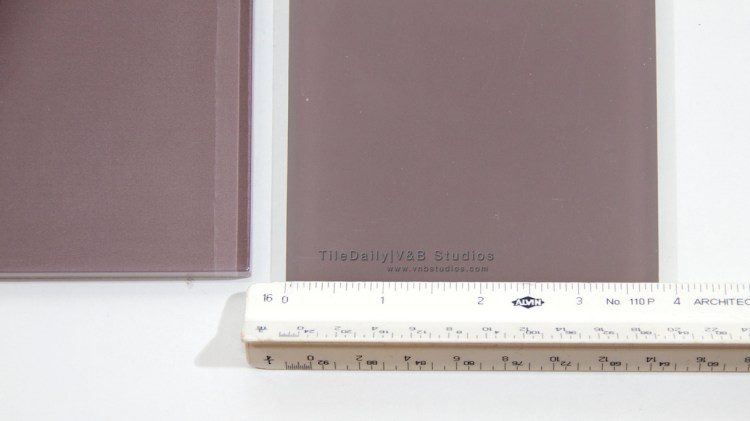 Lilac Glass Square Mosaics