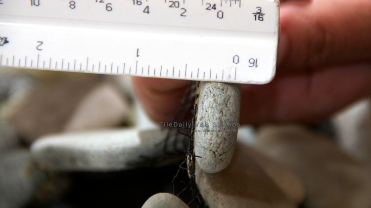 NS0012GN - SPRING MIX NATURAL FLAT PEBBLE MOSAIC