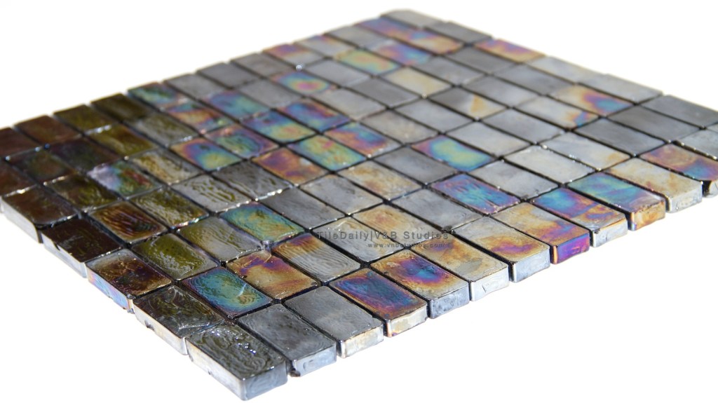 Iridescent Rectilinear Glass&nbsp;Mosaic
