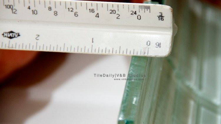 Linear Bars Glass Mosaic, White