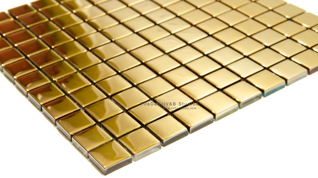 Gold Square Glass&nbsp;Mosaic