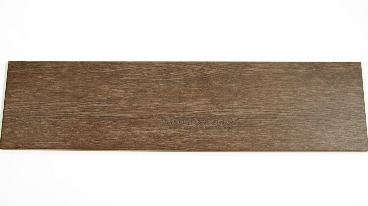 Series III Wood Porcelain Tile, Mahogany