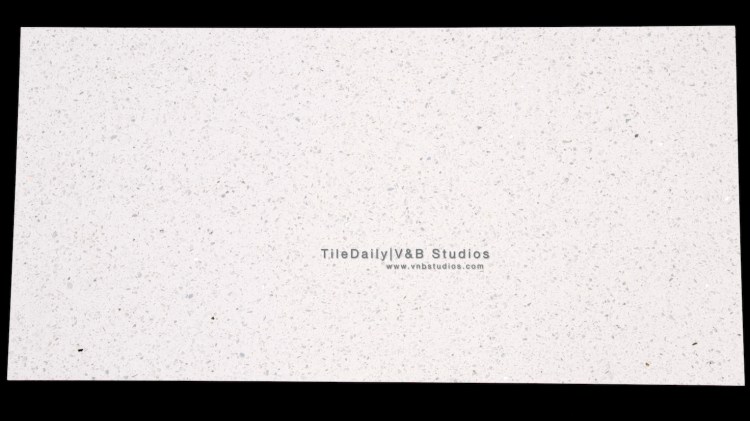 NS0041WE - Galaxy Quartz Tile, White