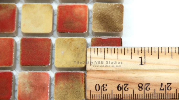 Coral Series Small Square Mosaic