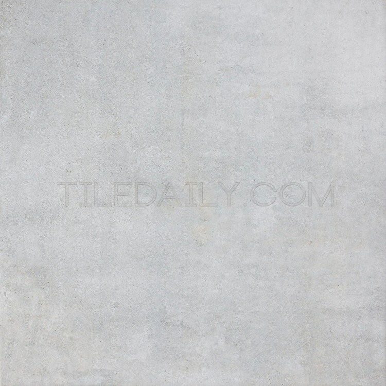 24x24 Cement Series Porcelain Tile, Soft Grey at TileDaily