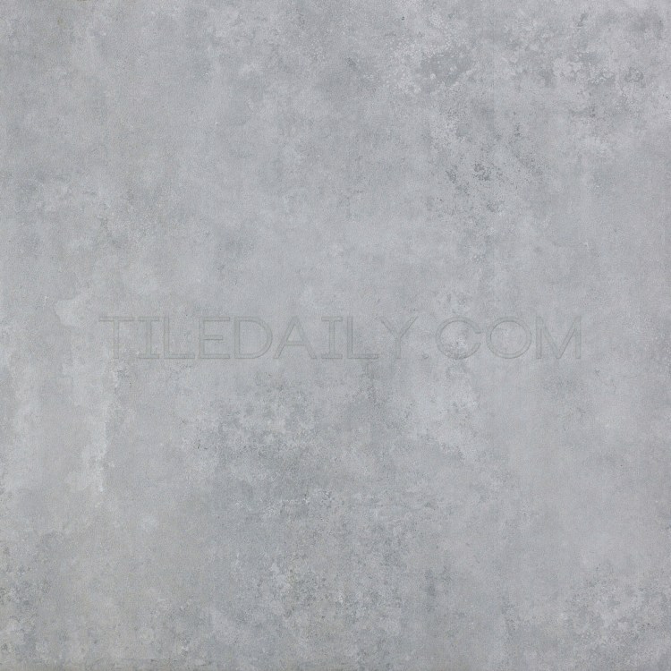 24x24 Cement Series Porcelain Tile, Light Grey at TileDaily