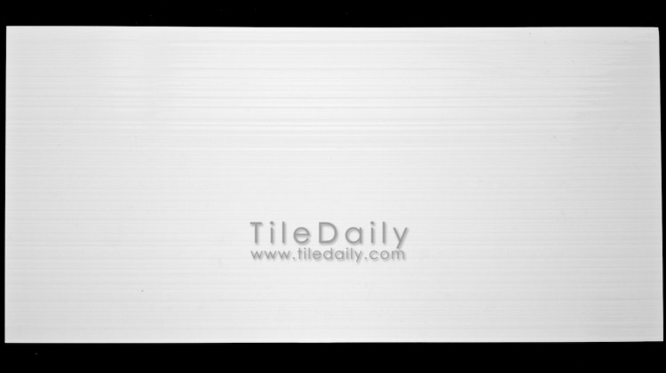 P0061OW  Rippled Lines Ceramic Wall, Off White