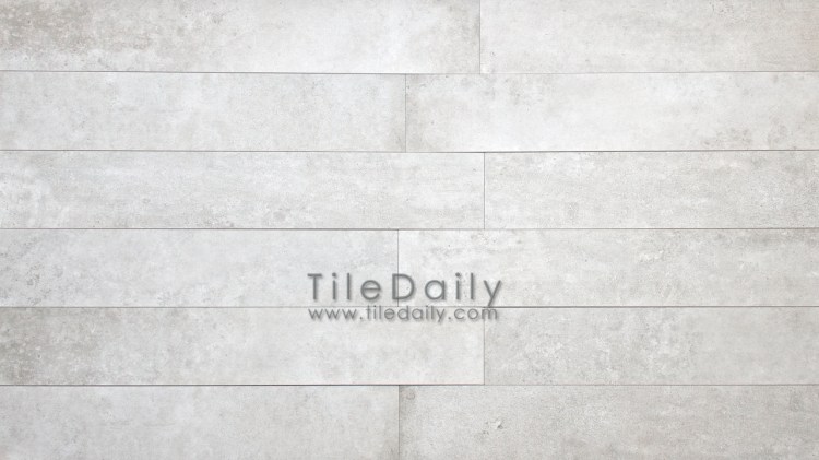P0059LGY - 4x12 Cement Porcelain Plank, Light Grey