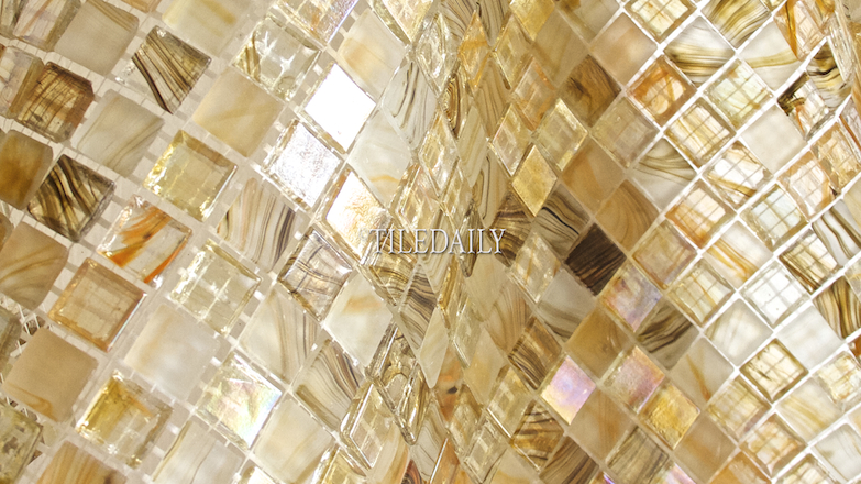 Iridescent Glow Series Glass&nbsp;Mosaic