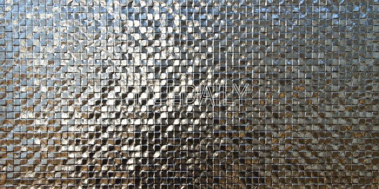 Metallic Square Drop Texture Tile