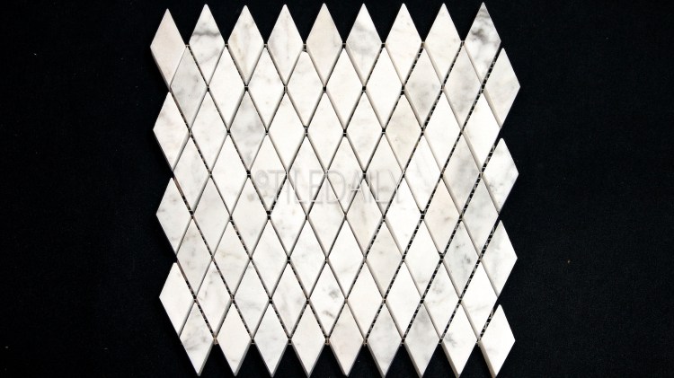 NS0074 - Carrara Diamond Marble Mosaic