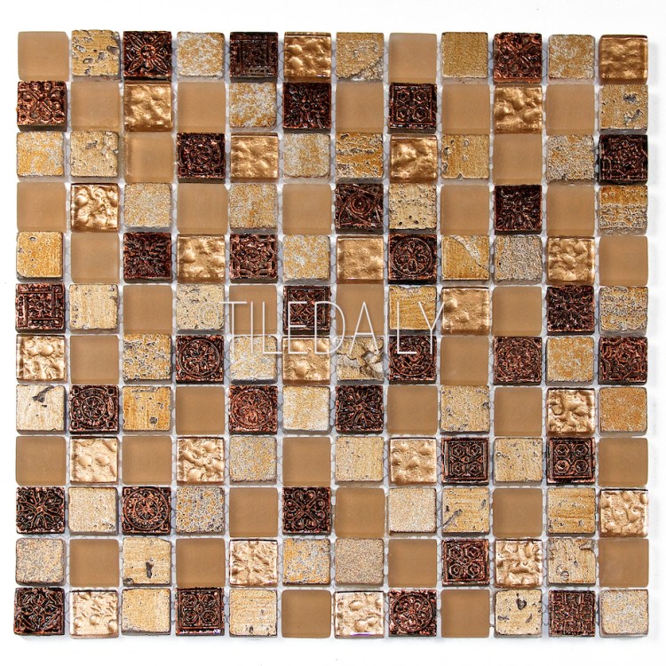 GM0130GD - Century Glass Mosaic, Gold