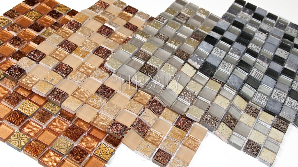Century Glass Mosaic, 4&nbsp;Colors