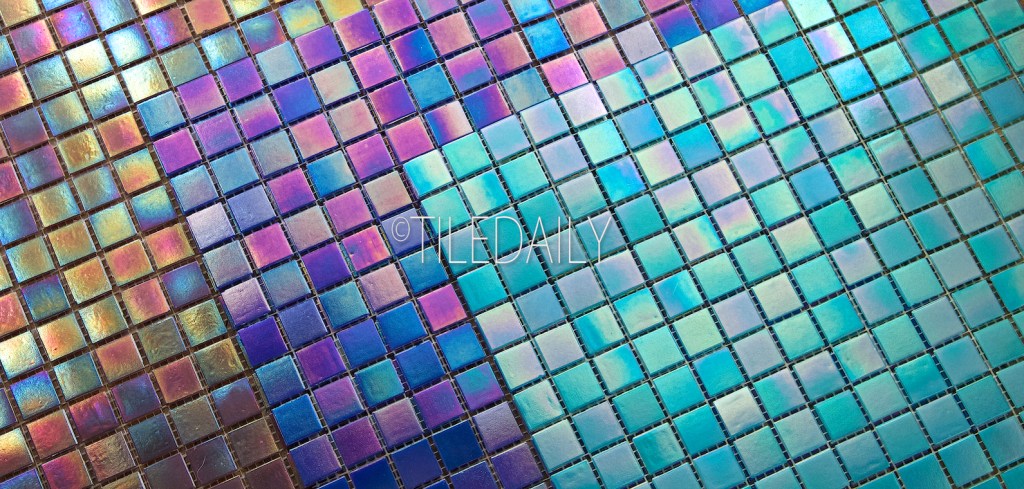 Iridescent Opaque Glass Mosaic,&nbsp;SALE