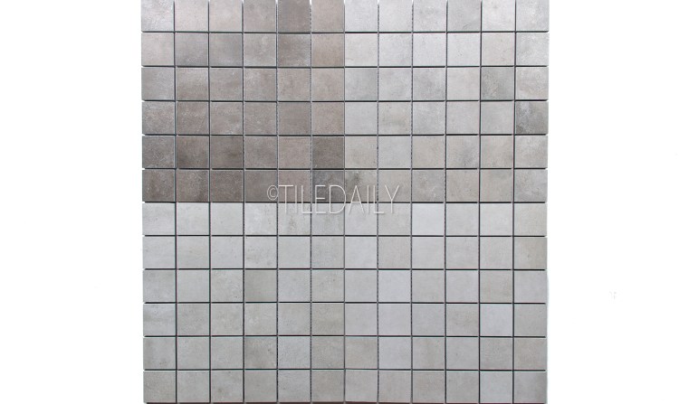 P0059-MOS - 2x2 Cement Porcelain Square Mosaic, 4 Colors