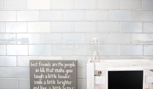 3x6 Ice Blue Ceramic Subway Tile, available at TileDaily