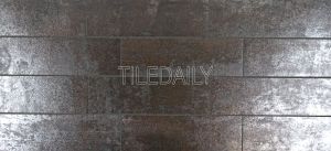 Metallic Iron Porcelain Subway Tile