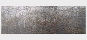 Metallic Iron Porcelain Subway Tile