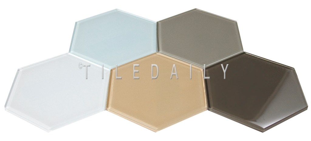 Mode Hexagon Glass&nbsp;Tile