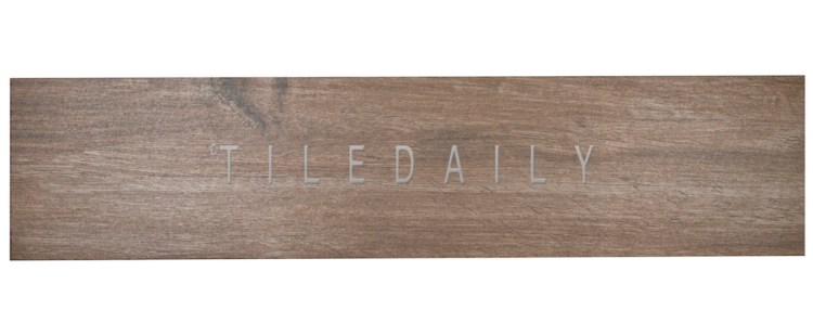 PW0026DBN - 8x32 Country Wood Porcelain Tile, Dark Brown
