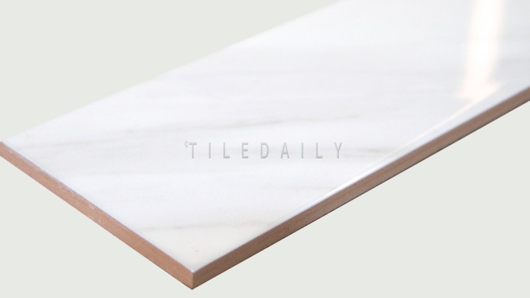 P0099WE - 4x16 White Carrara Ceramic Tile