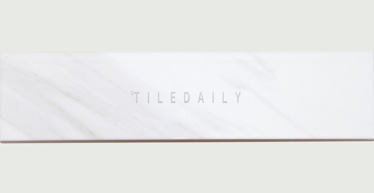 P0099WE - 4x16 White Carrara Ceramic Tile