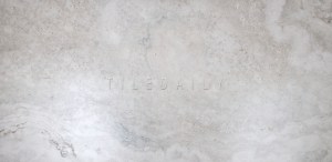 P0100LGY - 18"x 36" Light Grey Travertine Porcelain Tile, TileDaily
