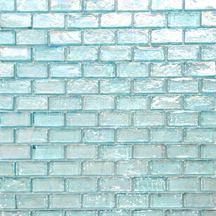 aqua blue glass mosaic pool tile bathroom and kitchen design