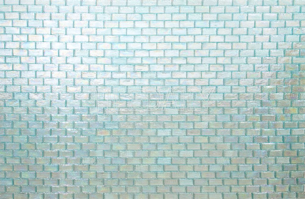 Aqua Iridescent Glass