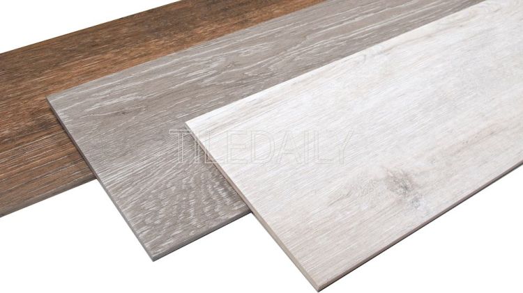 Birch Wood Porcelain Tile, 3 Colors. Available at TileDaily