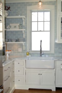 3x6 Ice Blue Ceramic Subway Tile, available at TileDaily