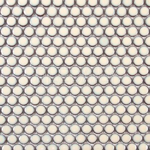 Penny Round Mosaic Tile CC Mosaic Hudson