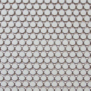 Penny Round Mosaic Tile CC Mosaic Hudson
