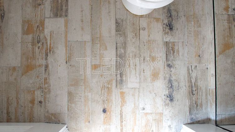 6x24 Rustic Wood Porcelain Tile, Light Beige