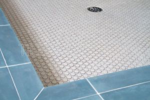 White Penny Round Porcelain Mosaic Tile