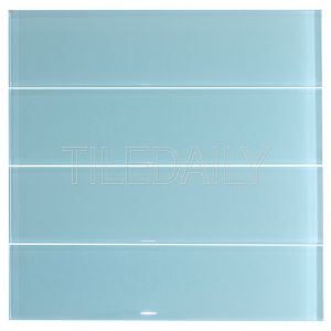 Aqua Blue Glass Subway Wall Tile Kitchen Backsplash Shower Wall