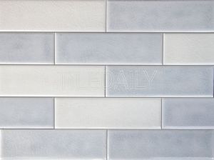 2x8 Oxford Crackle Subway Tile Off White Cottage Kitchen Style