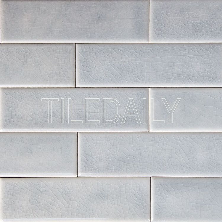 2x8 Oxford Crackle Subway Tile Off White Cottage Kitchen Style