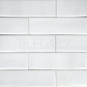2x8 Oxford Crackle Subway Tile Off White Cottage Kitchen Style
