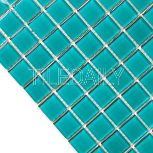 Swimming Pool Glass Mosaic Tile Turquoise Green Lagoon Teal Green