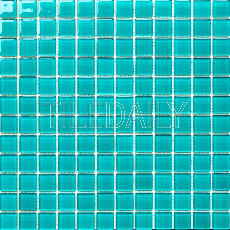 Swimming Pool Glass Mosaic Tile Turquoise Green Lagoon Teal Green