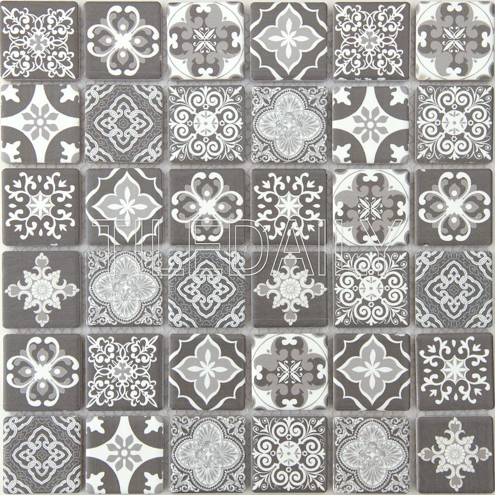 Maya Encaustic Ceramic&nbsp;Mosaic